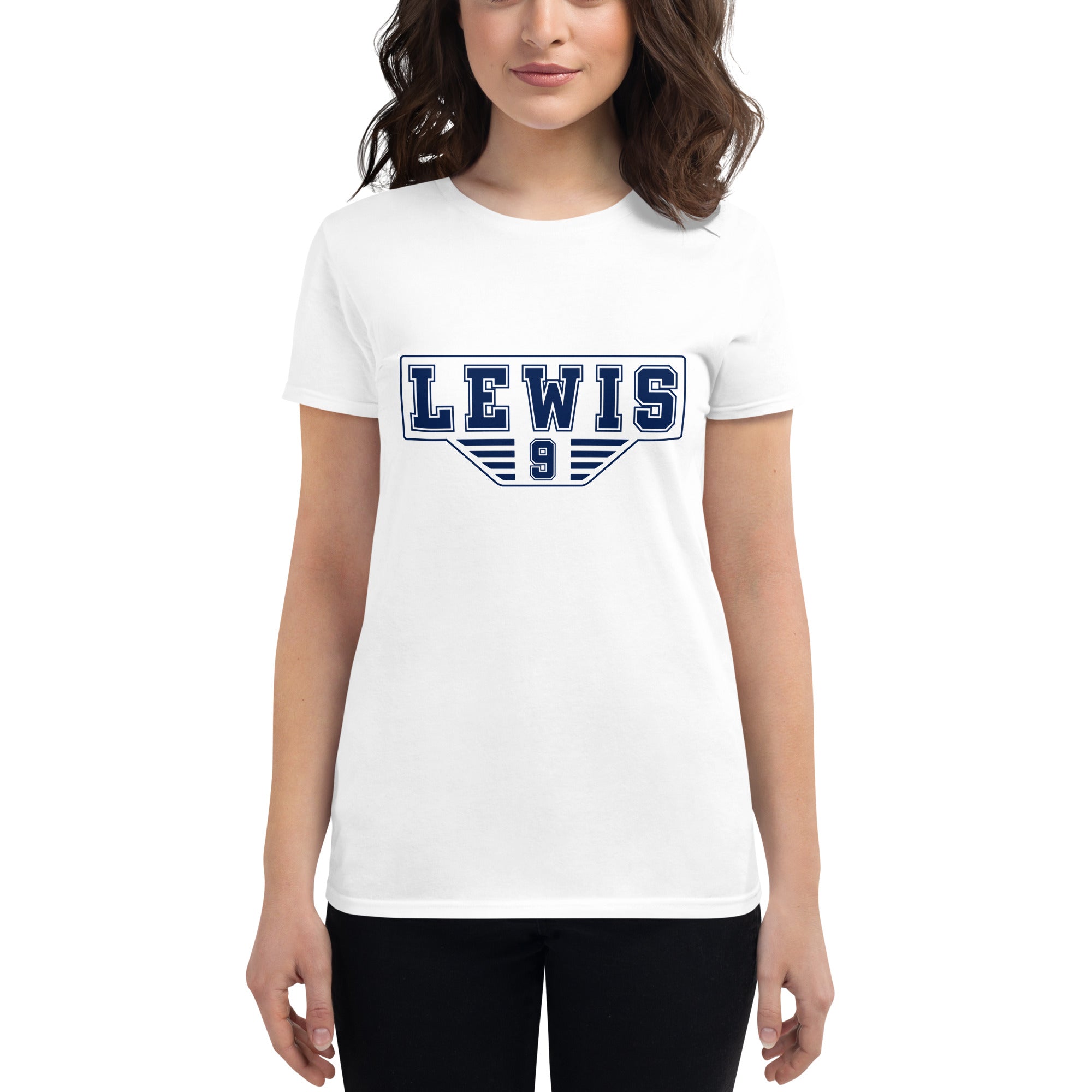 Lewis #9 - Women's short sleeve t-shirt