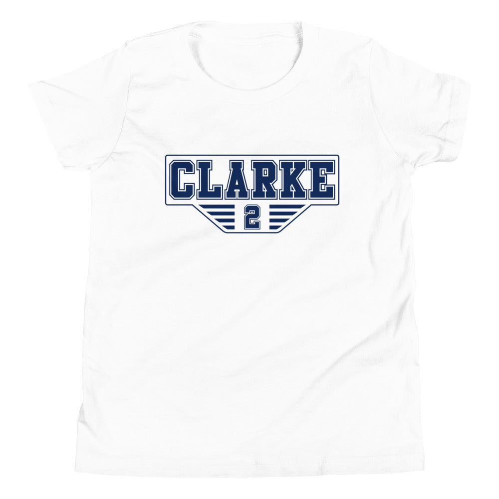 Clarke #2 - Youth Short Sleeve T-Shirt